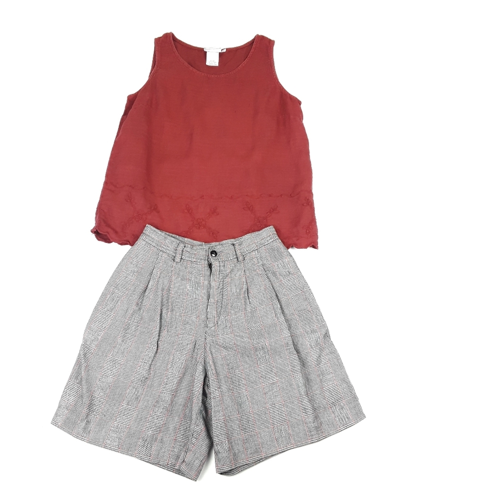 Vintage Hot Cotton Linen Tank